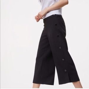 LOFTSide Button Culottes